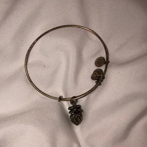 Pineapple gold Alex and ani bracelet